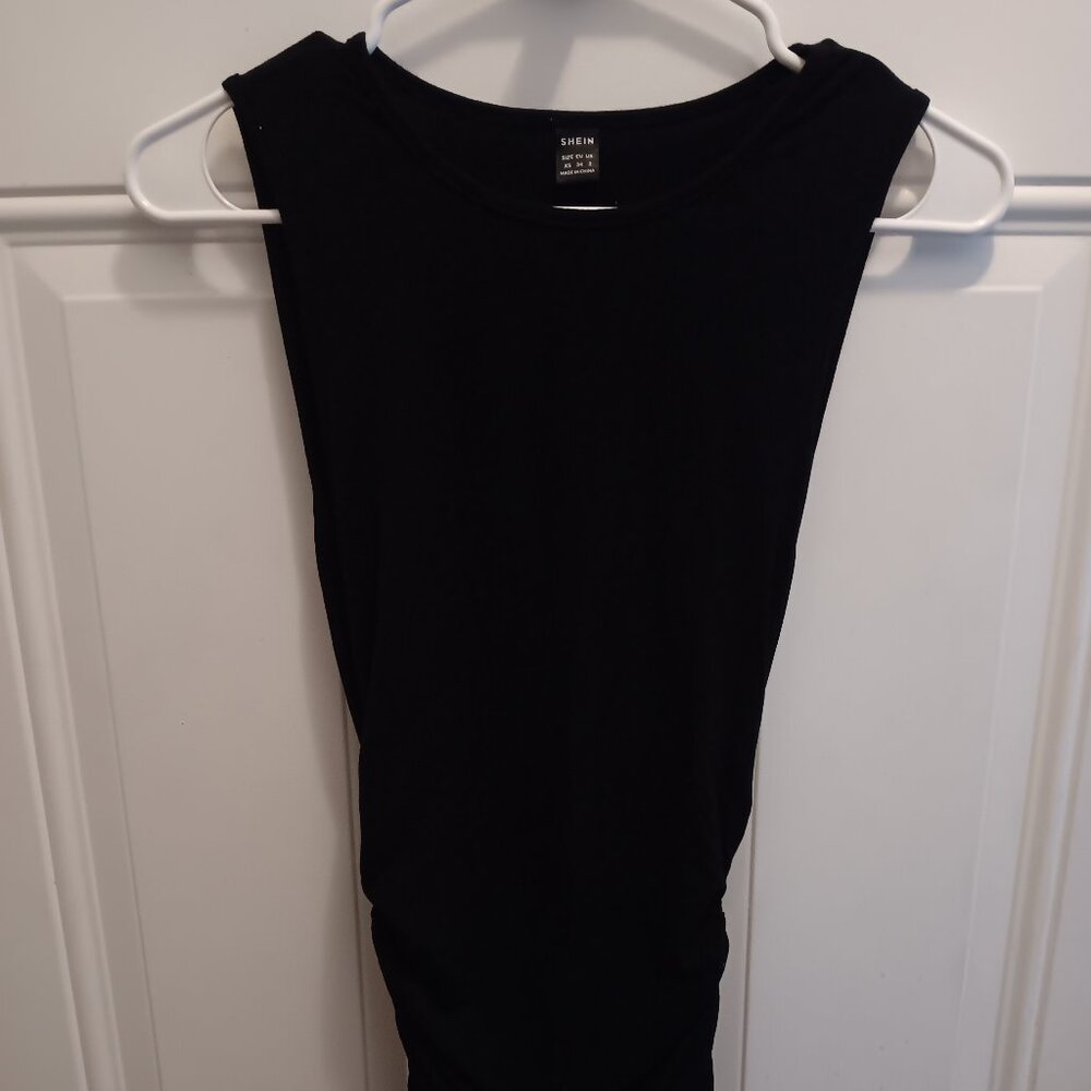 Shein SXY Cut Out Drawstring Side Bodycon Dress